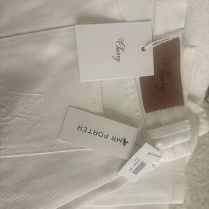 Relaxed Leg 5 Pocket Denim (White) Cherry Mr Porter